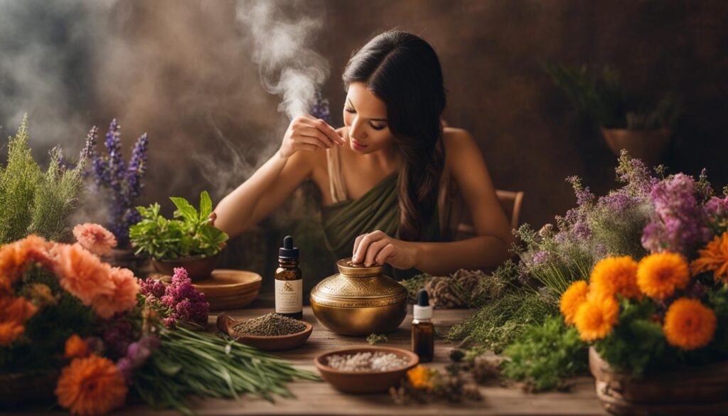 Ancient aromatherapy traditions