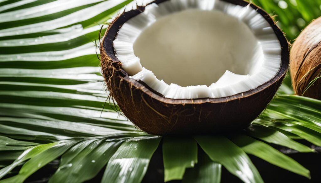 Coconut oil for hair