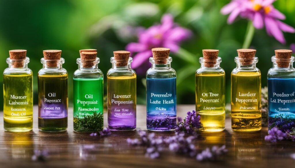 Essential oils for skin