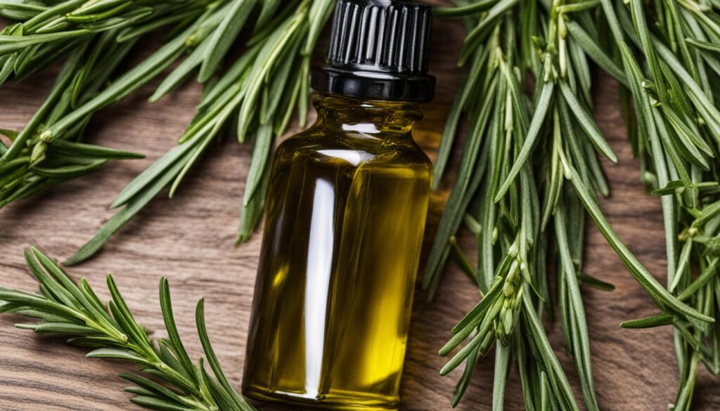 Rosemary oil for hair follicles