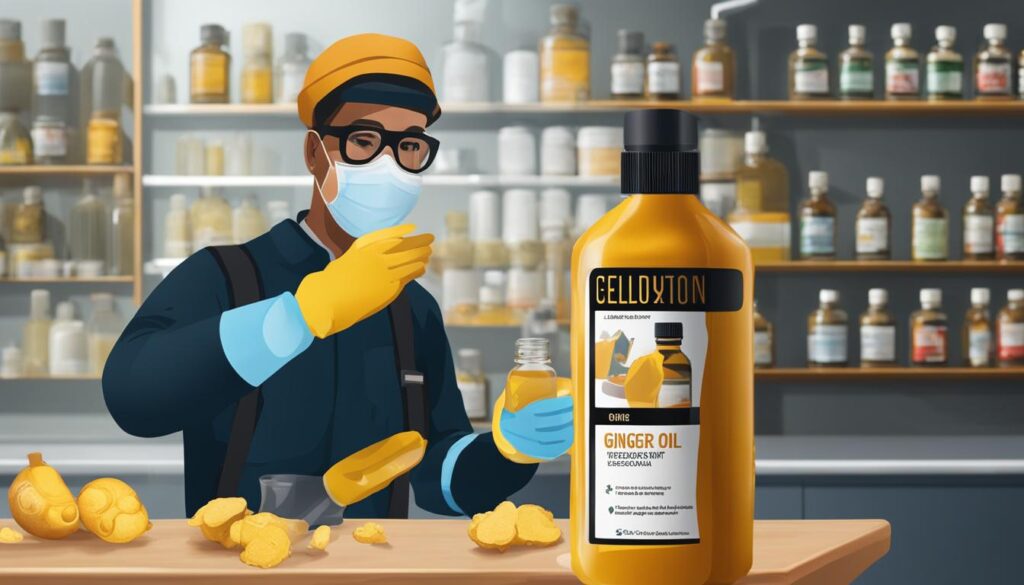 ginger oil safety precautions